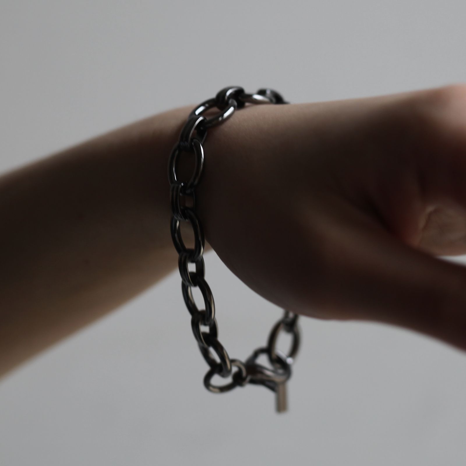 【残りわずか】Chain Bracelet(BLACK)