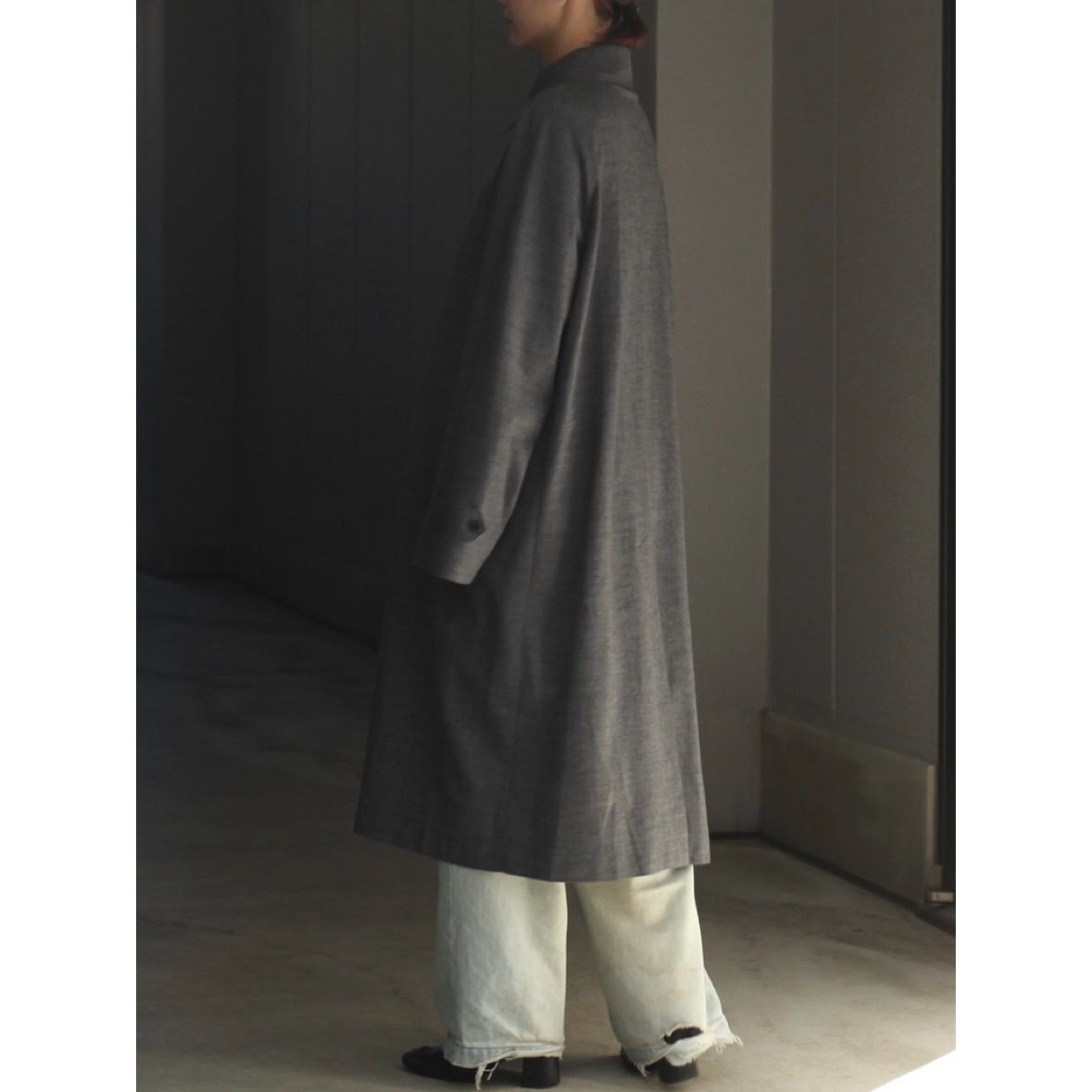 【残り一点】36G Wool Herringbone Incl Coat