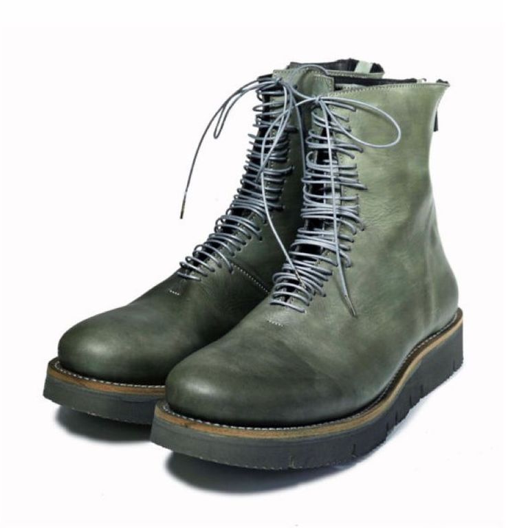 レザー種類 : CORDOVAN SPLIT(GRAY)
※商品ページ画像のレザー及び、仕様はサンプルとしてご覧ください。