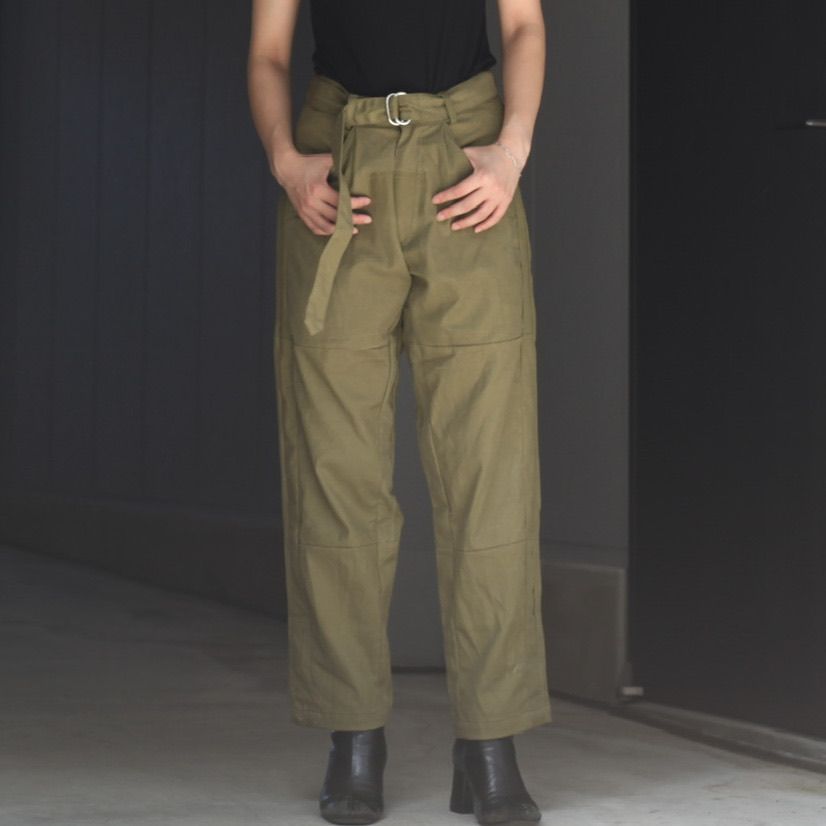 SEEALL - 【残り一点】Reconstructed Belted Buggy Pants_1(S) | ACRMTSM ONLINE STORE