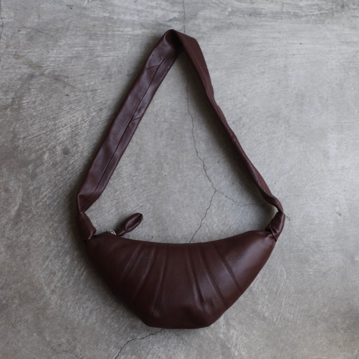 Black Small Croissant Bag | LEMAIRE