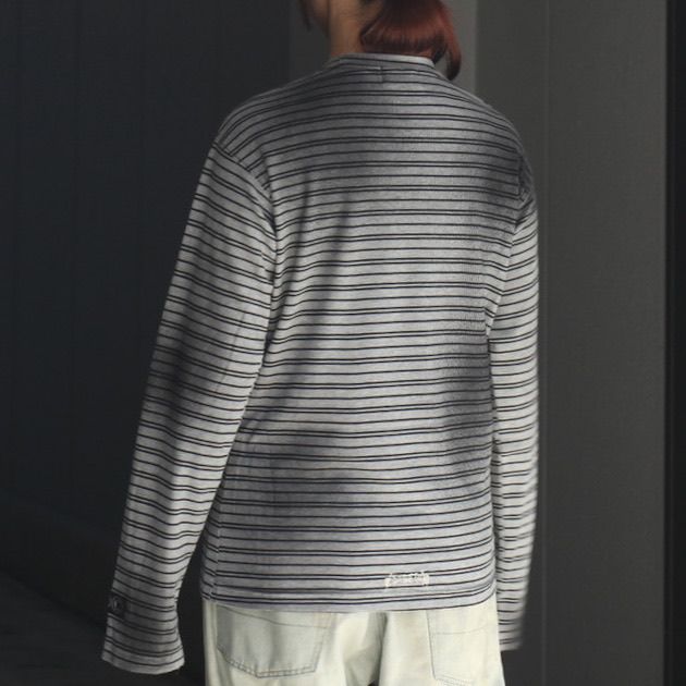 【残り一点】TC Stripe Long Sleeve