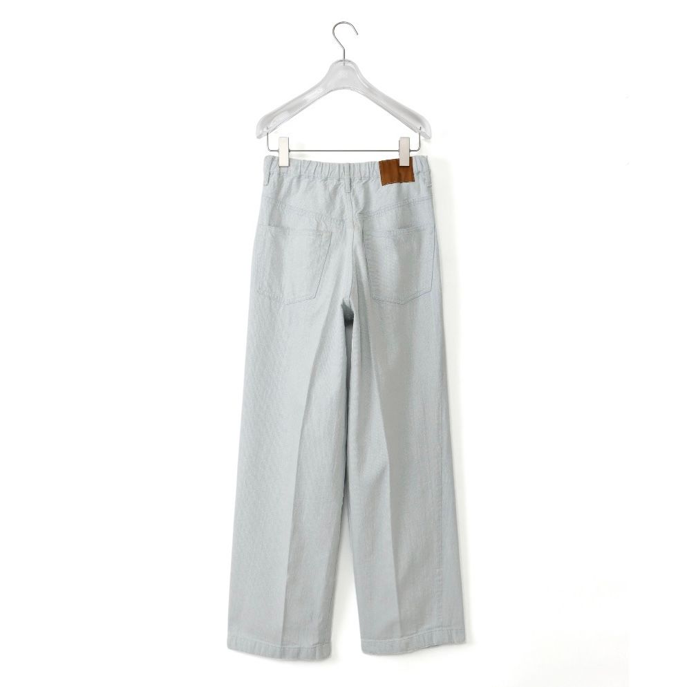 NEONSIGN Albinism wide denim slacks 46-