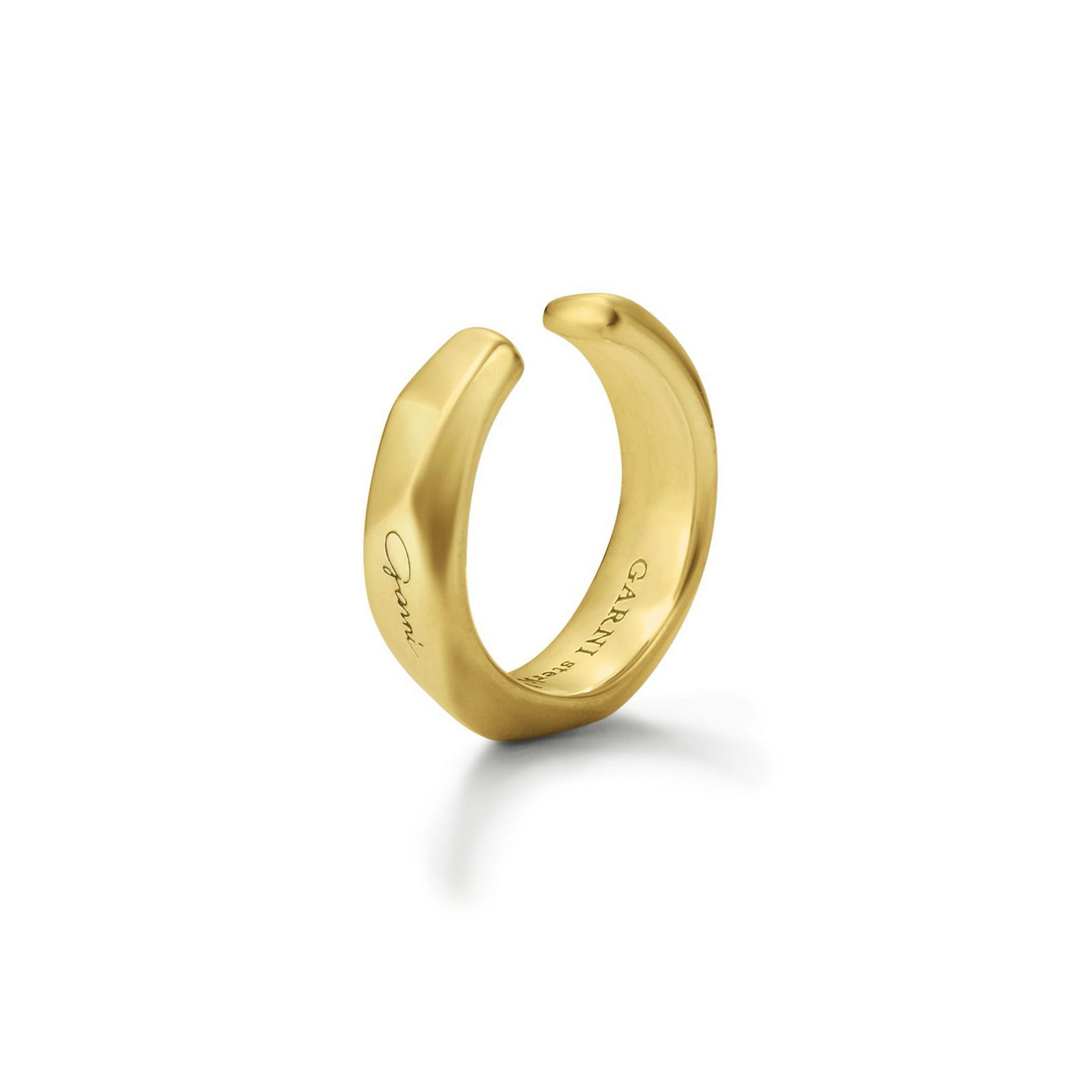 【残り一点】Crockery Ring Ear Cuff(GOLD)
