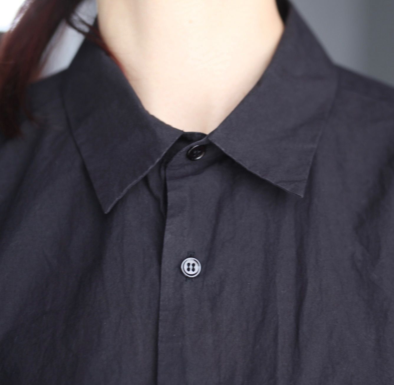 【残り一点】Regular Collar Shirt(MAX HIGH COUNT TYPEWRITER)