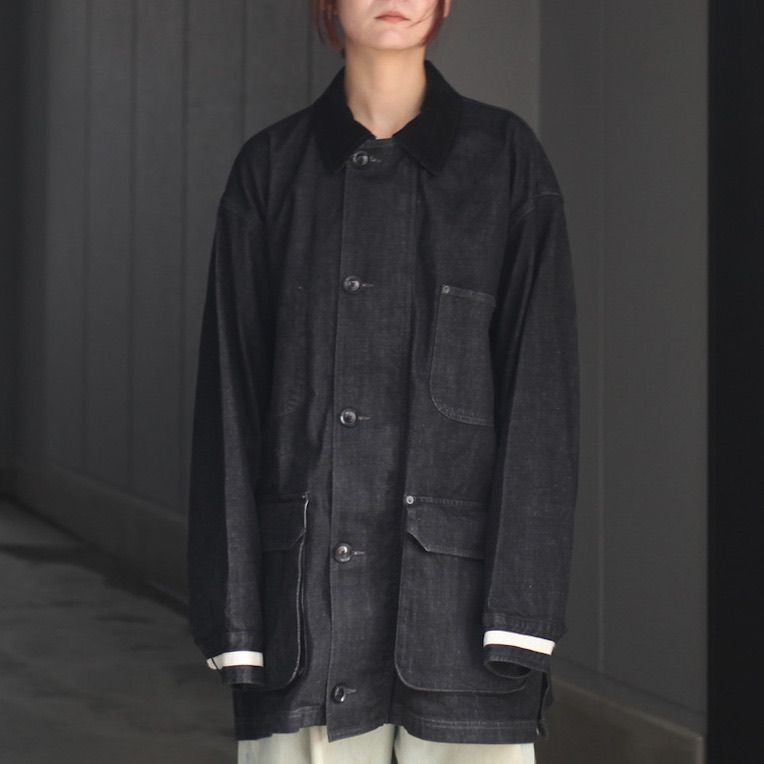 【残り一点】Denim Coverall Half Coat