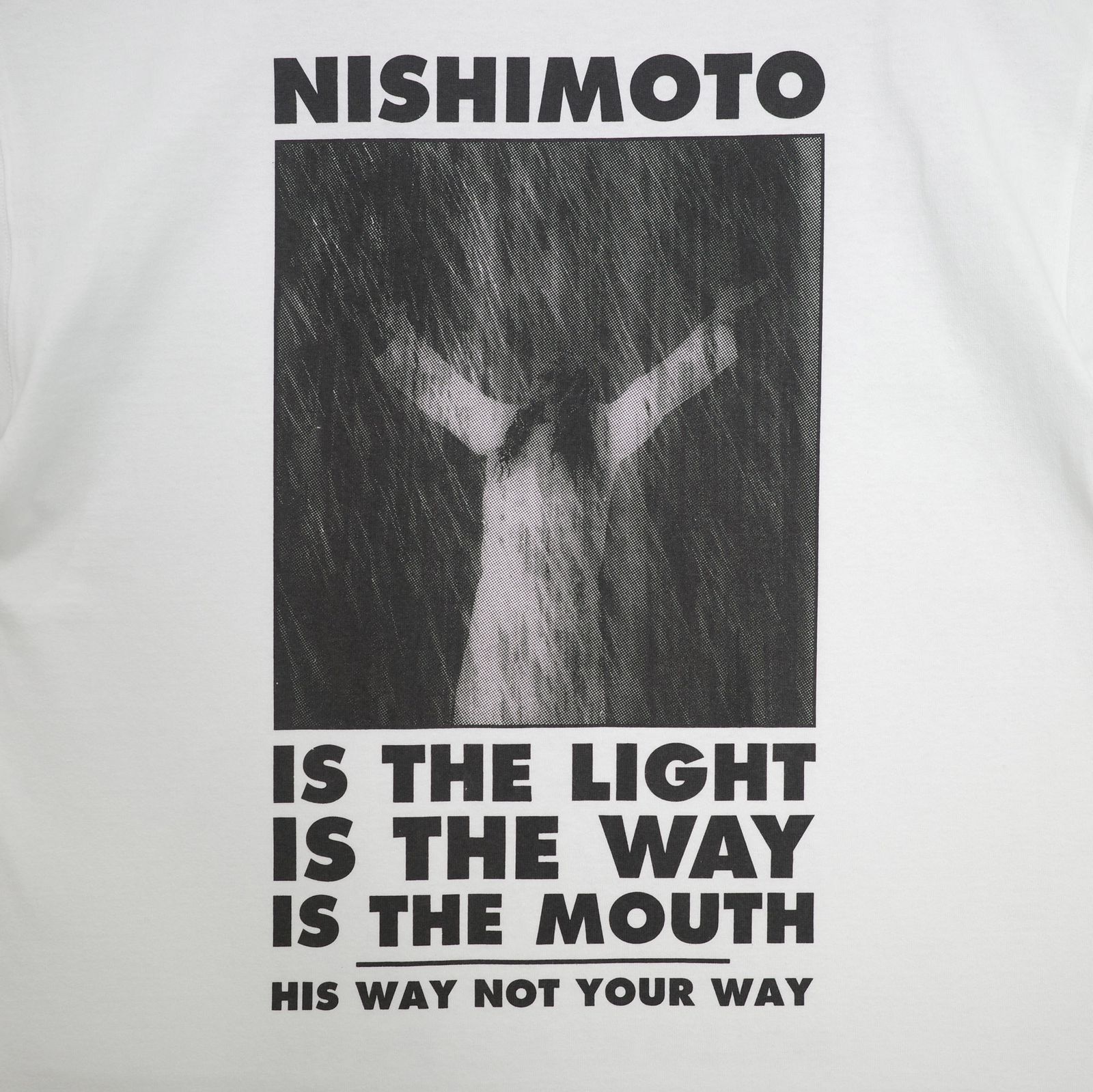 アート・デザイン・音楽 nishimoto in the mouth zine NISHIMOTO IS THE MOUTH - 【残り一点】S/S Tee | ACRMTSM