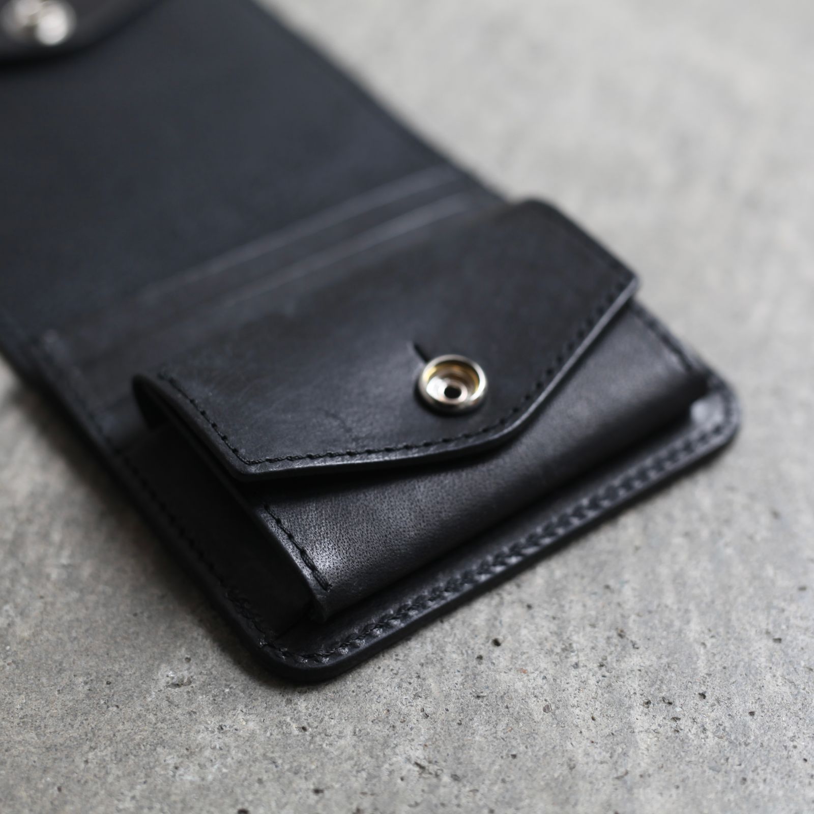 【残り一点】Vertical Wallet(BLACK)