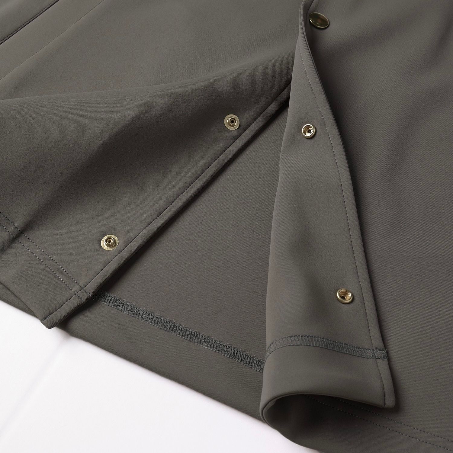 【残り一点】Double Cloth Collarless Dot Button Jacket