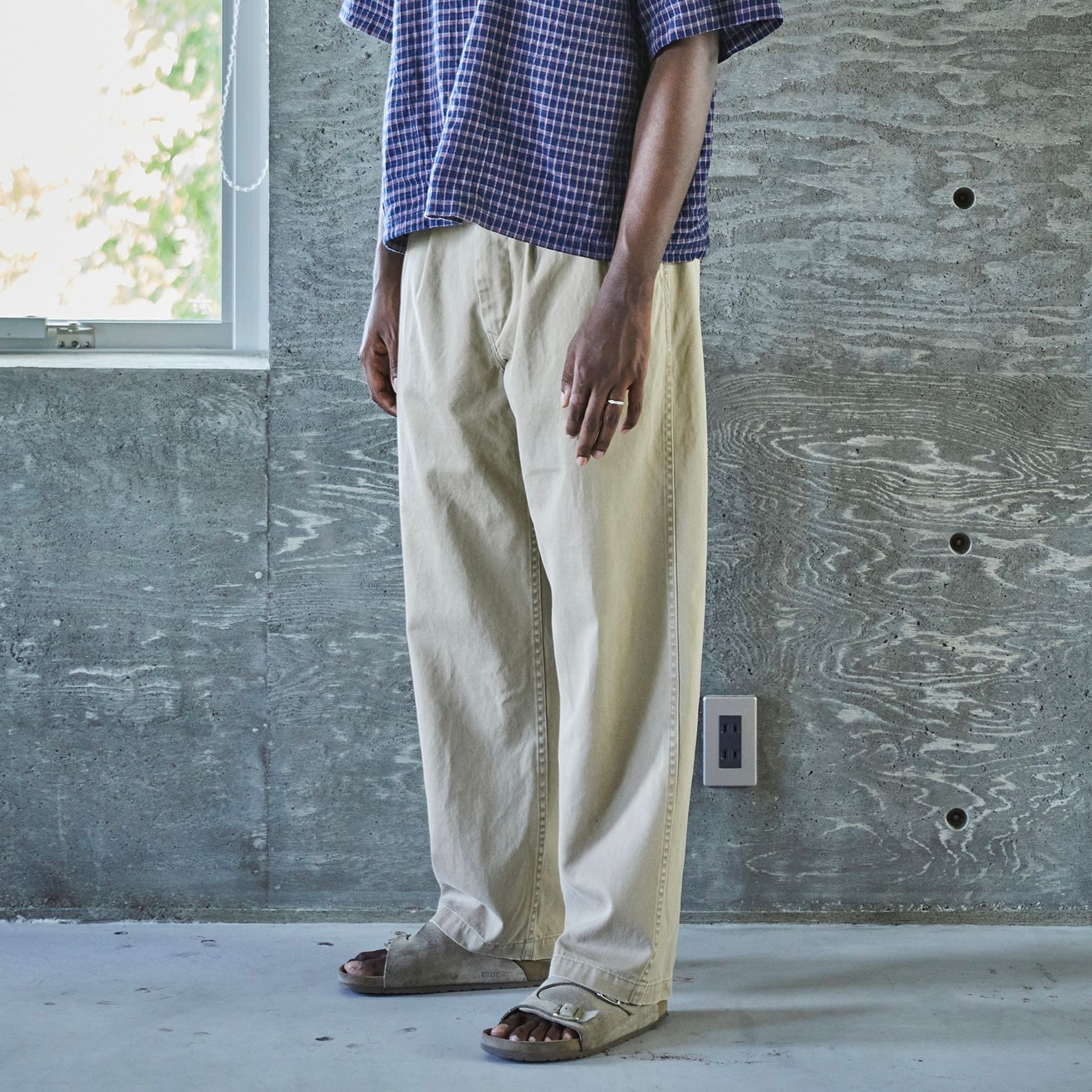 【残り一点】Two Tuck Wide Trousers