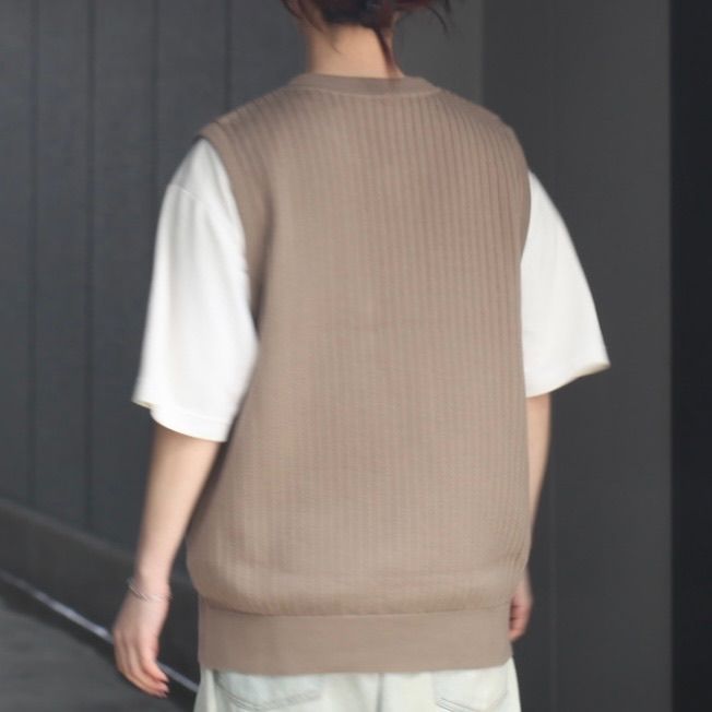 【残り一点】Stripe Mesh Vest