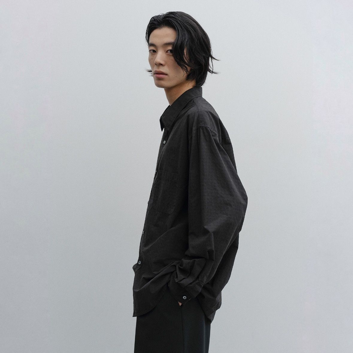 【残り一点】Bold Garment Gingham Check Shirt