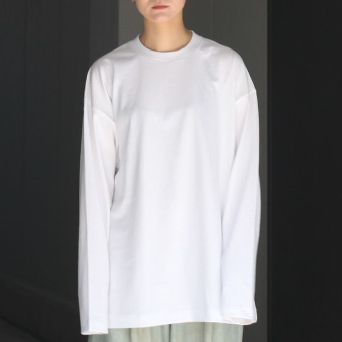 【残りわずか】12/- Air Spinning Loose Fit Longsleeve T-shirt