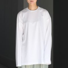 【残りわずか】12/- Air Spinning Loose Fit Longsleeve T-shirt