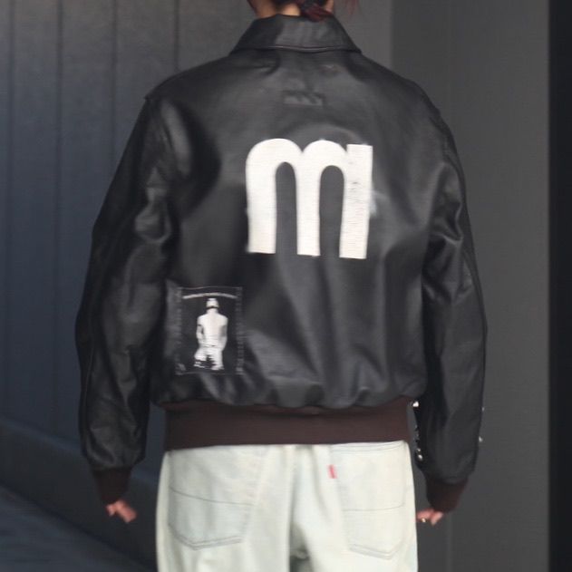 【残り一点】Bootleg Flight Leather Jacket(BROWN CORE)