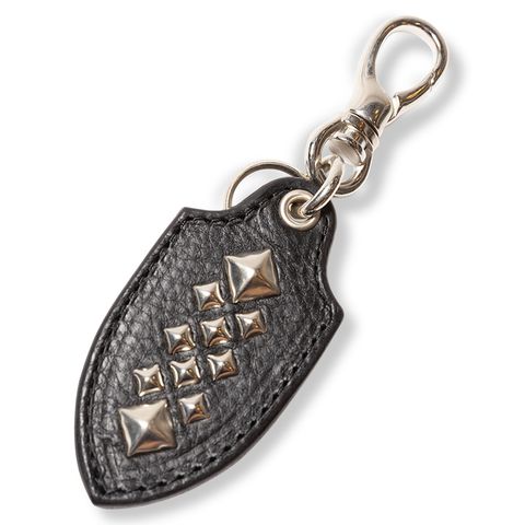 【残りわずか】Studs Leather Key Ring(A TYPE)