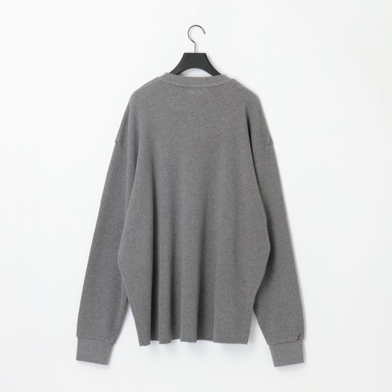 【残り一点】18G Heather Waffle