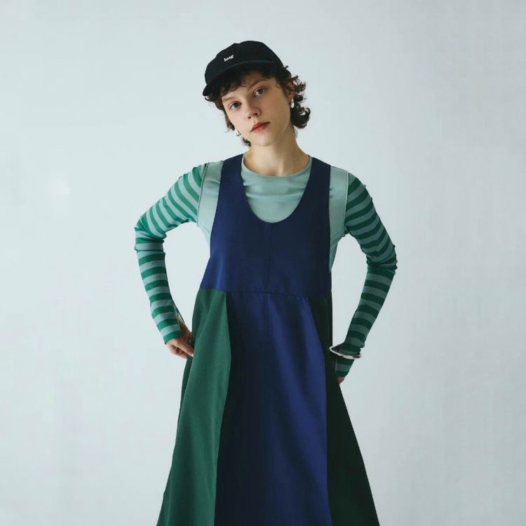 【残り一点】Cocoon Switching Dress