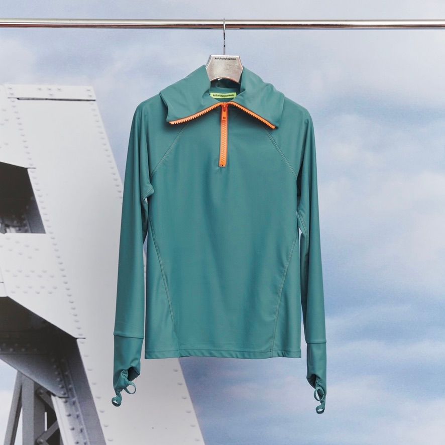 【残り一点】Cuff-Glove Zip Long Tee