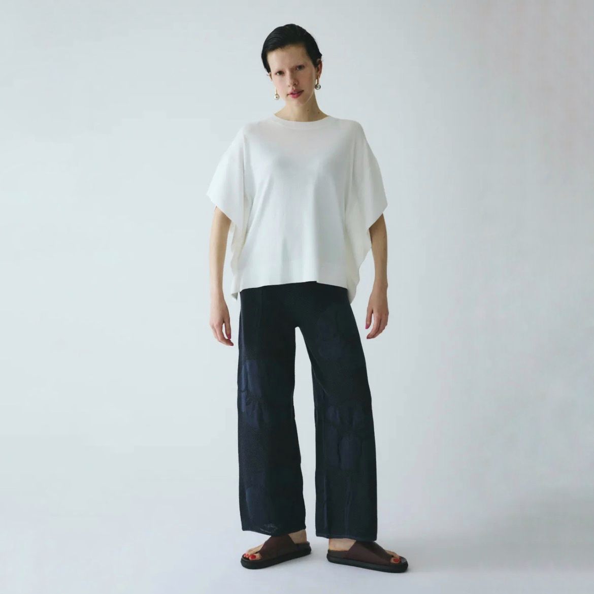 【残り一点】Mantle Sleeve Knit Tops