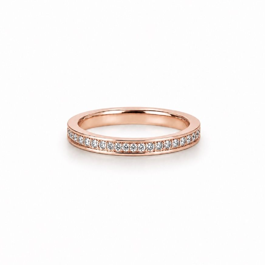 【お取り寄せ注文可能】Dia Lap Ring M(K18 PINK GOLD)