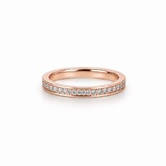 【お取り寄せ注文可能】Dia Lap Ring M(K18 PINK GOLD)