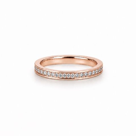 【お取り寄せ注文可能】Dia Lap Ring M(K18 PINK GOLD)