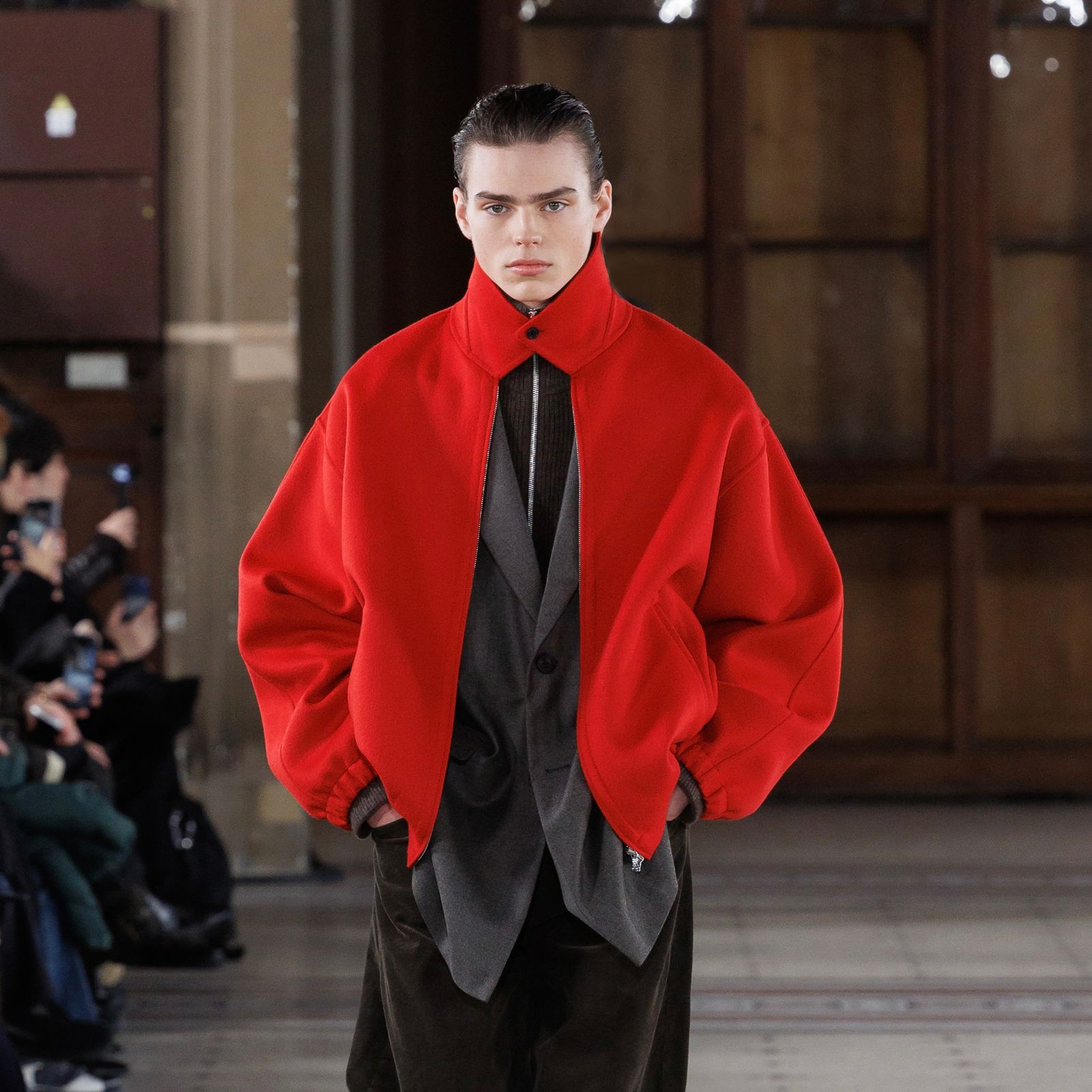 【残り一点】EX. Fine Wool Oversized Single Breasted Long Jacket