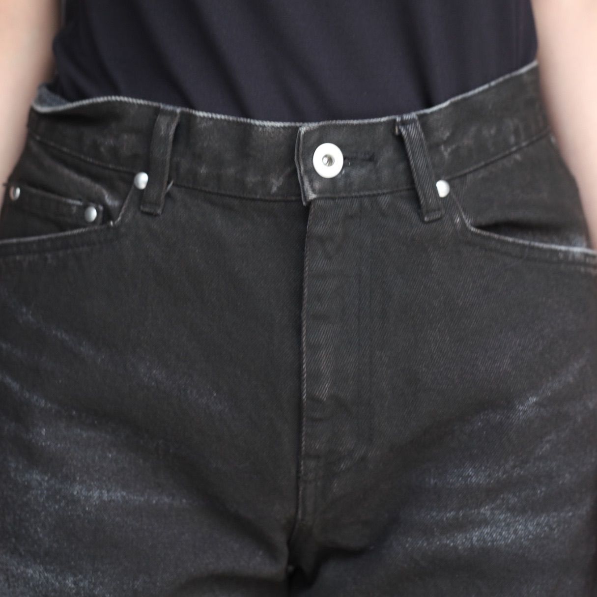 【残り一点】Flocked Denim Pants
