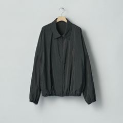 【残り一点】Silk Nylon Collared Zip Jacket