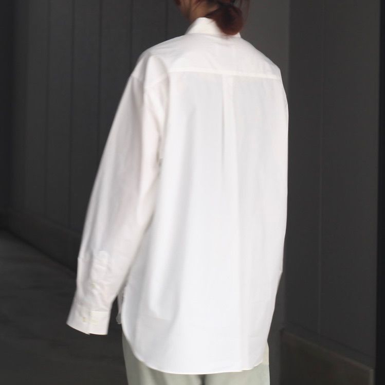 【残り一点】Suvin Cotton Oversized Regular Collar Shirt