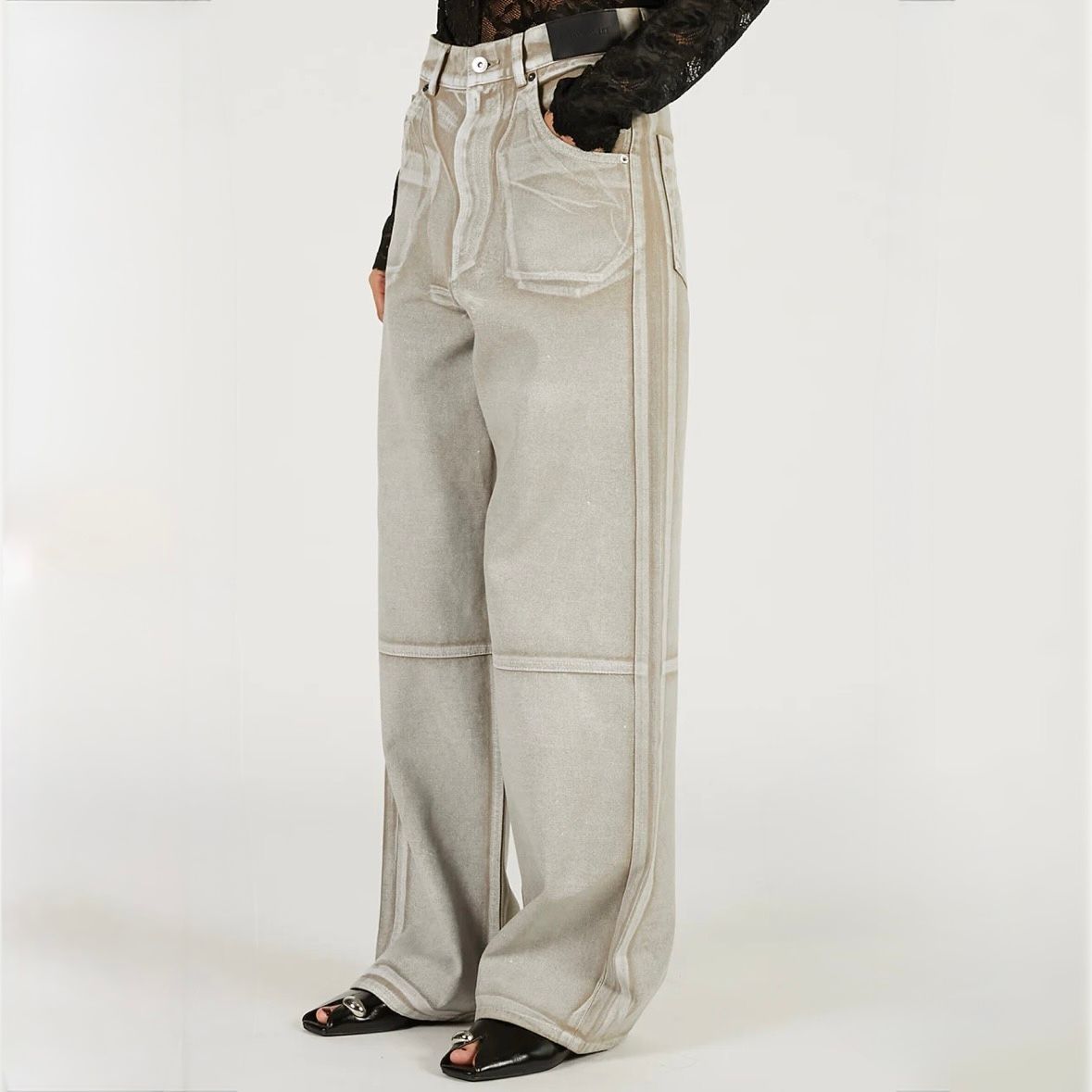 【残り一点】ストレートデニムパンツ