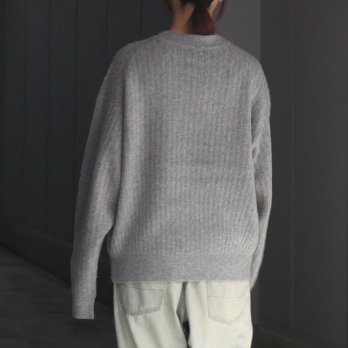 【残り一点】WO/CA Rib Pullover