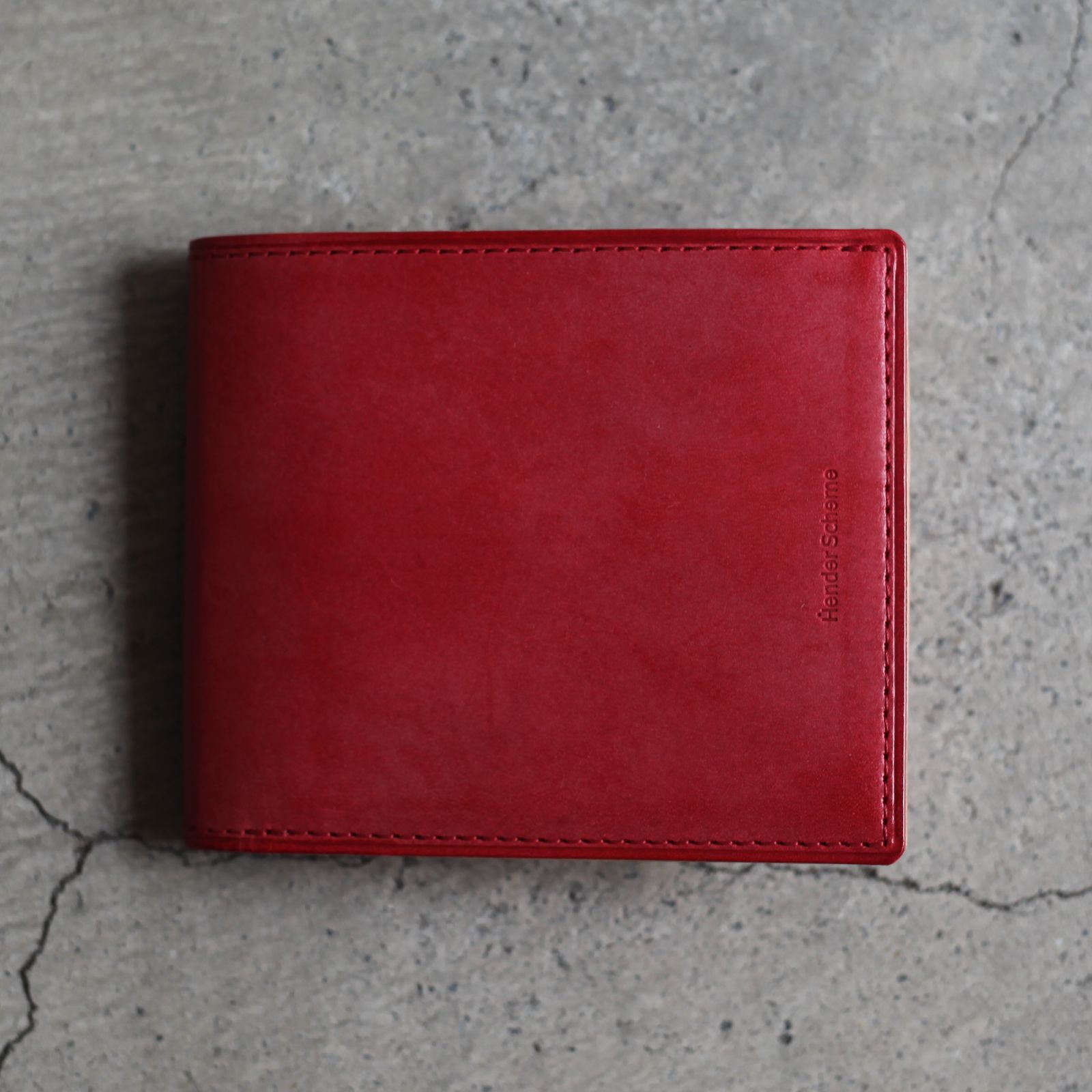 Hender Scheme - 【残り一点】Half Folded Wallet(RED) | ACRMTSM 