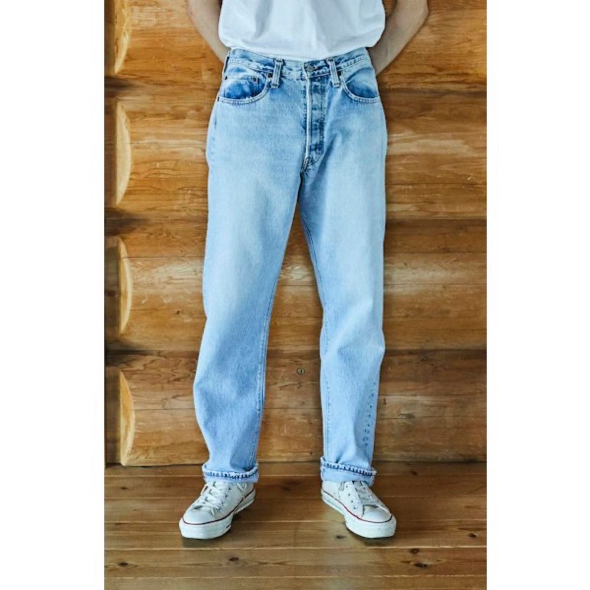 h*h様 AT LAST&CO SKY BLUE DENIM WORK PANT h*h様 AT LAST&CO SKY BLUE DENIM WORK PANT