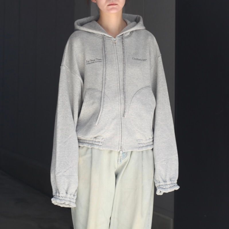 【残り一点】Ordinary Home Old Style Zip Hoodie
