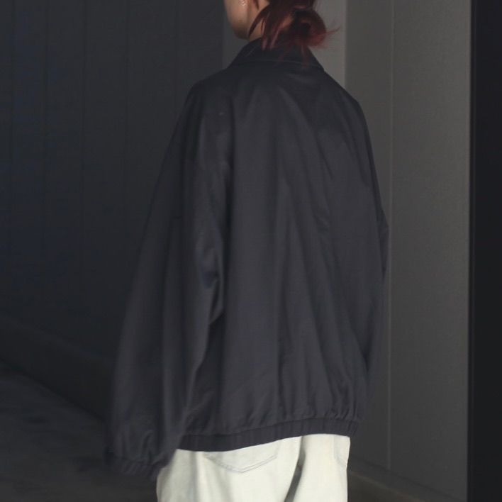 【残り一点】Recycled Nylon Oversized Zip Jacket