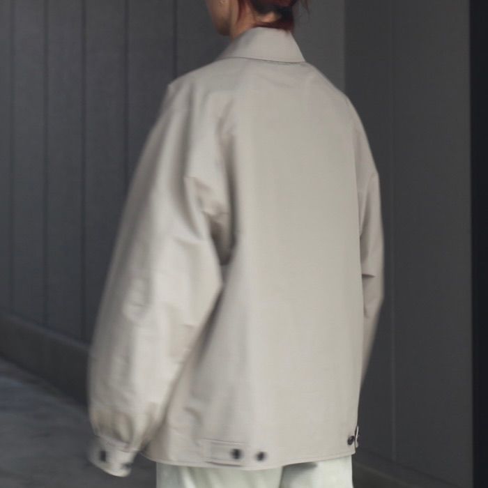 【残り一点】Tecno Cotton Oversized Harrington Jacket