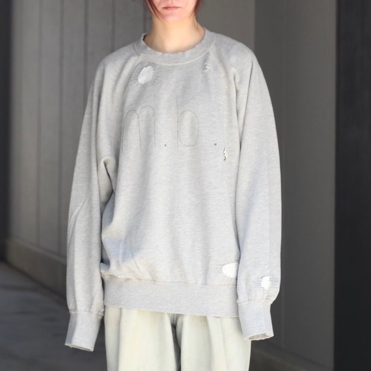 【残り一点】ロゴ刺繍スウェット