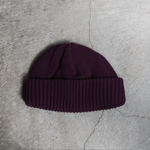 【残りわずか】Knit Cap(PURPLE)
