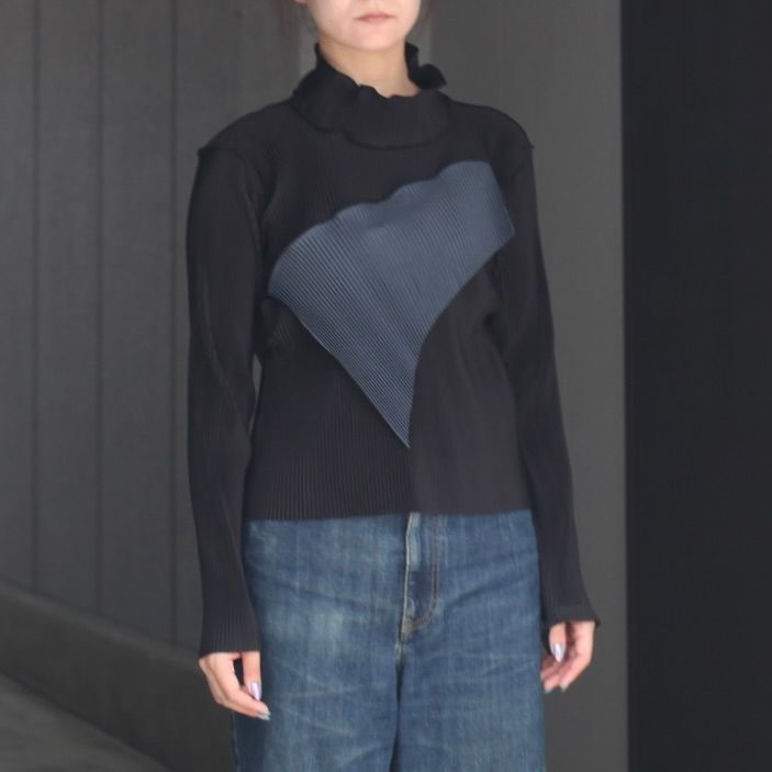 【残り一点】Todo Wave Top Long Sleeve High Neck