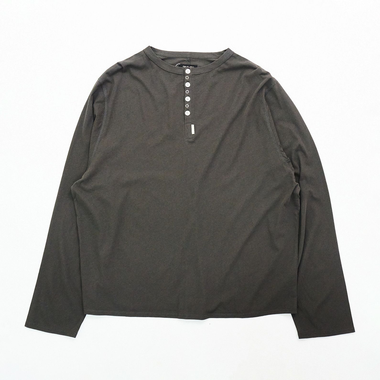 【残り一点】Henley Long Sleeve Tee