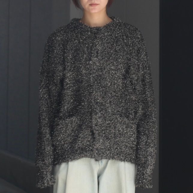【残りわずか】Glitter Fur Knit Cardigan