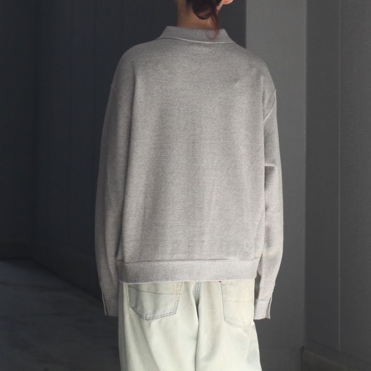 【残り一点】Co/Wo Moss Stitch Zip Blouson
