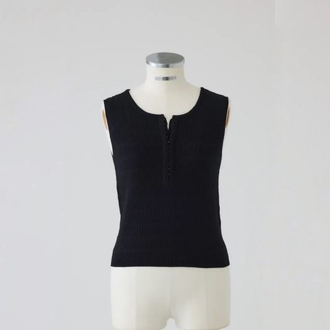 【残り一点】Round Neck Hook Tank