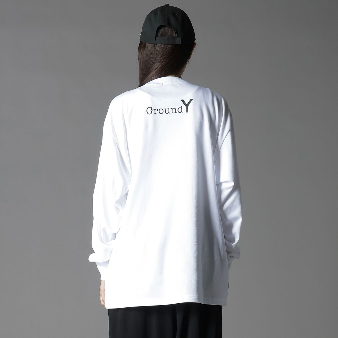 Ground Y - 【残りわずか】ロングスリーブPA Tee(GY LOGO Ground Y - 【残りわずか】ロングスリーブPA Tee(GY LOGO