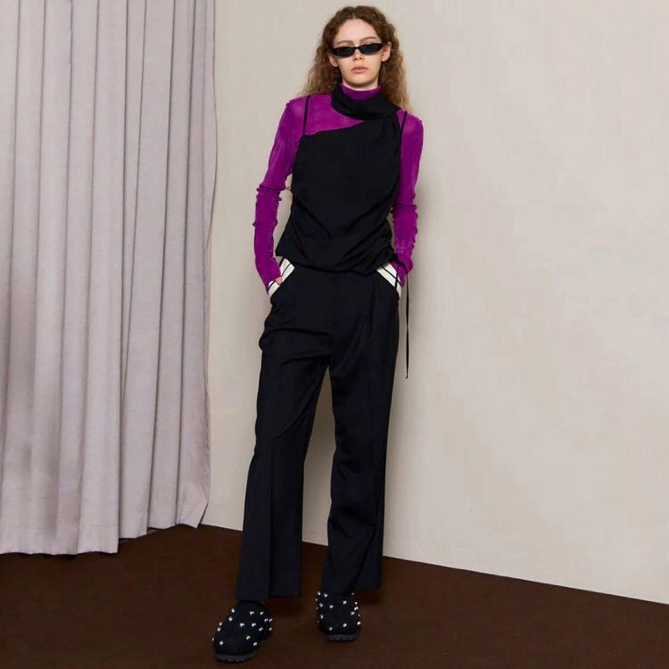 【残り一点】Center Press Straight Pants