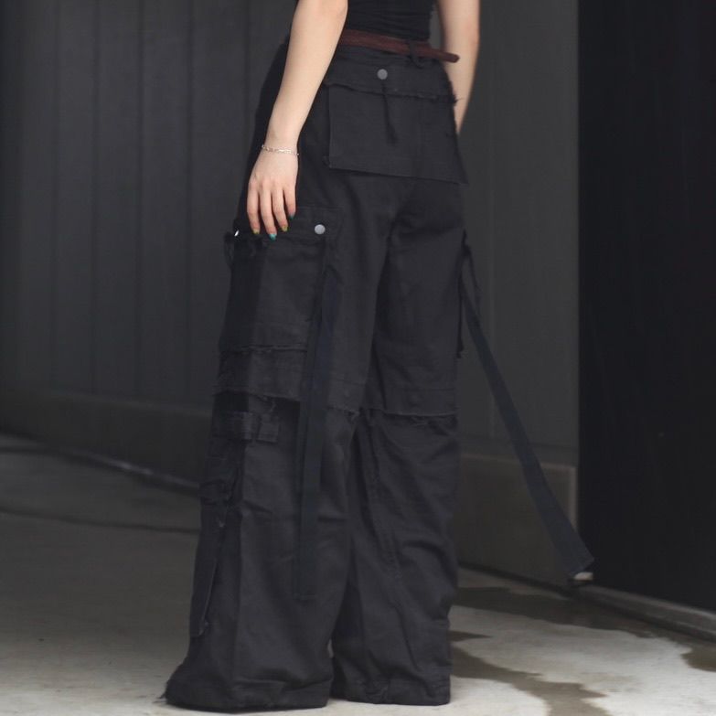 【残り一点】Slash Seam Twist Cargo Pants(AGED TWILL)