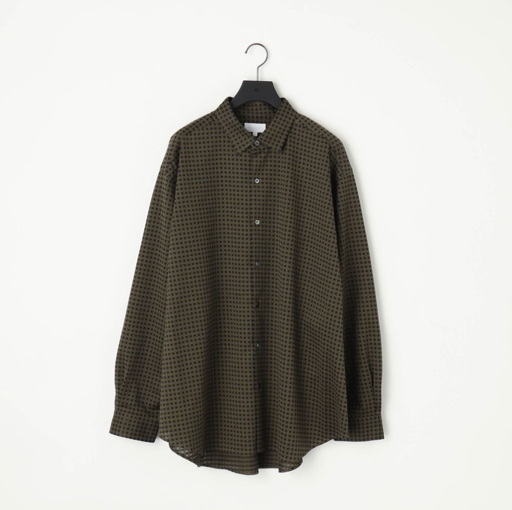【残り一点】36G Modest Check Shirt