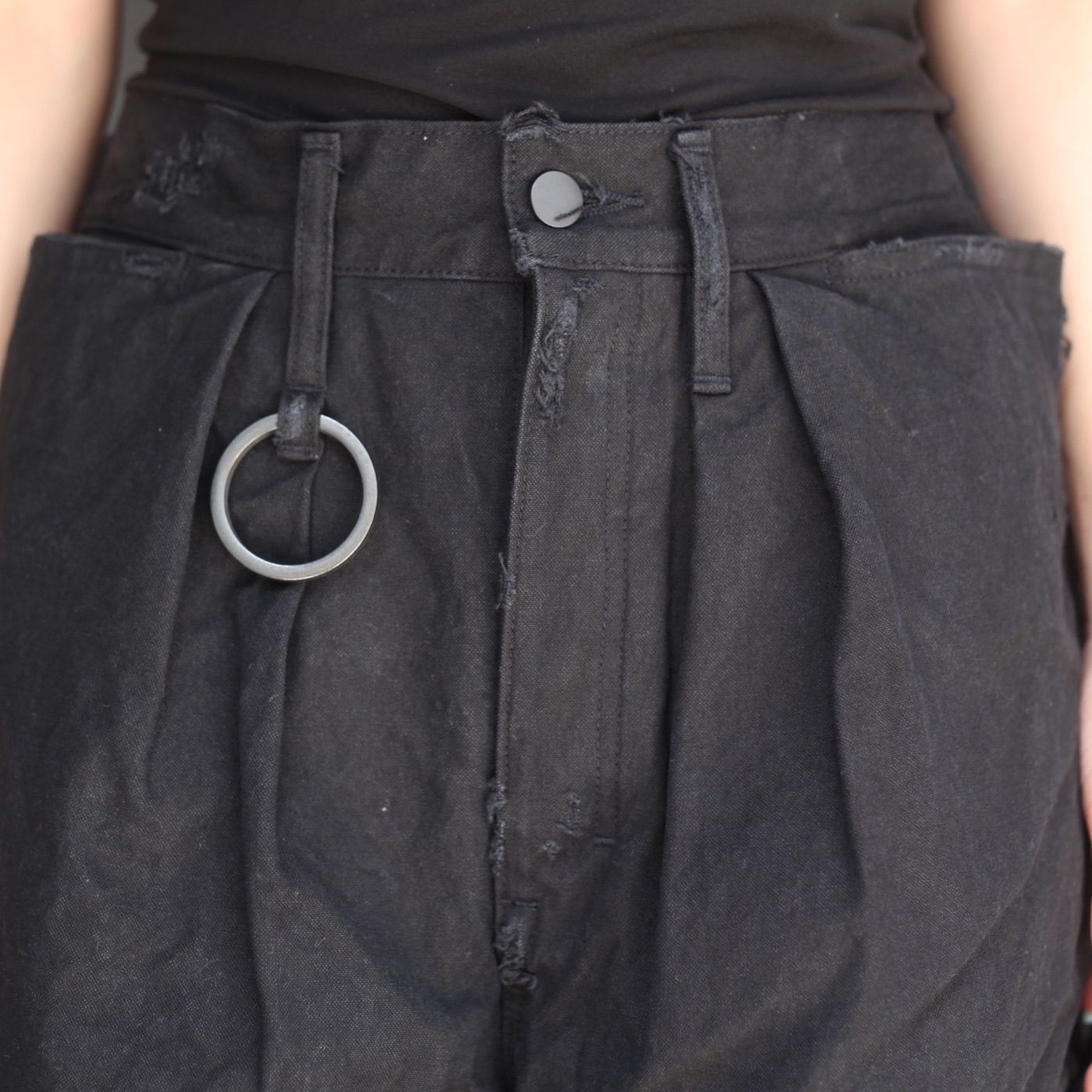 【残り一点】Heavy Cargo Short With Damaged(AGED CANVAS)